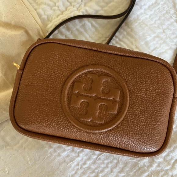Tory Burch Perry Bombe Mini Bag in Light Lumber 🤎 - Picture 2 of 5